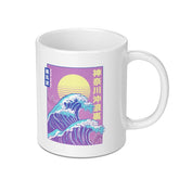 Colorful Japanese Wave Design Mug product type